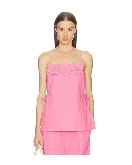 Yumi Kim Pink Flora Tank