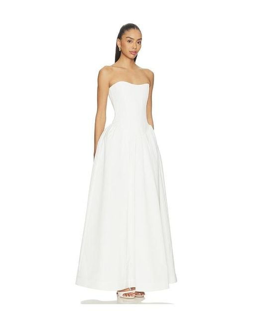 V. Chapman White Clara Dress