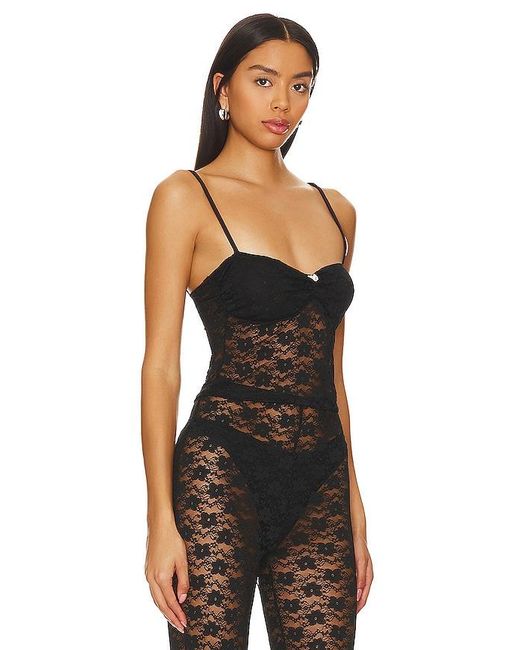 MAJORELLE Black Cristina Tank Top