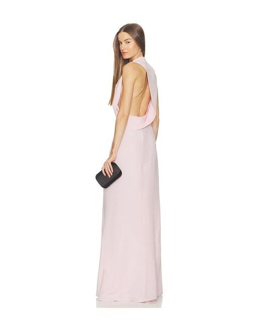 SRG Pink Karina Silk Gown