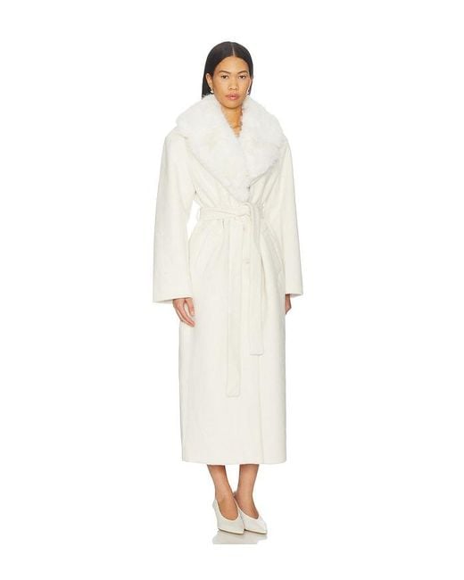 Lamarque White X Revolve Tillie Coat