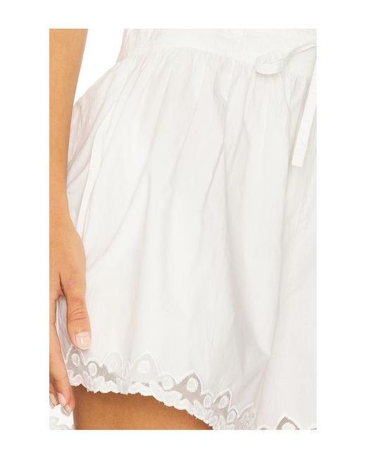 Ulla Johnson White Elowen Short
