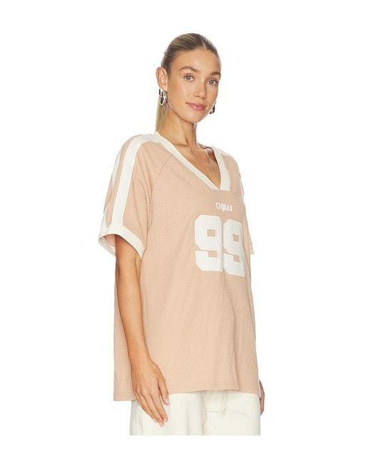 Araminta James Natural Chilli 99 Waffle Tee