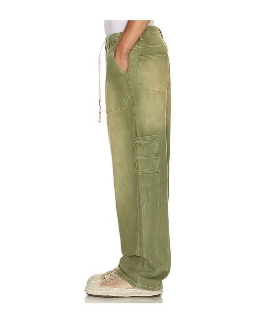 NAHMIAS Green Gardener Utility Jean for men