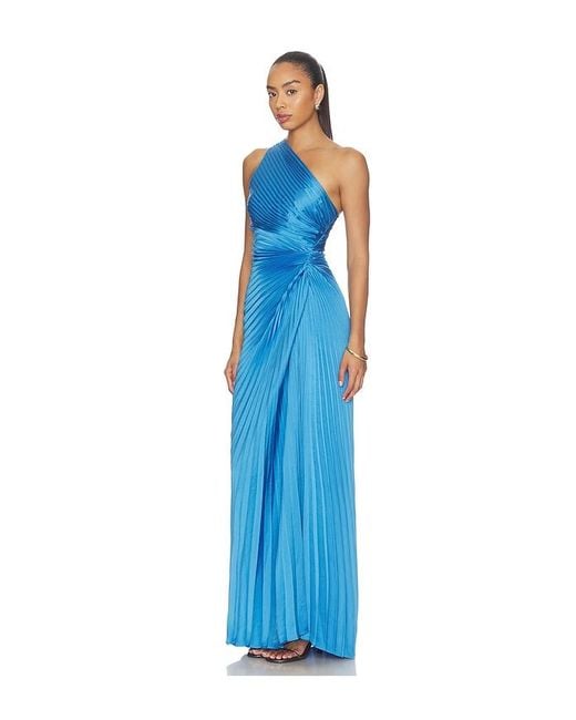 A.L.C. Blue Lara Gown