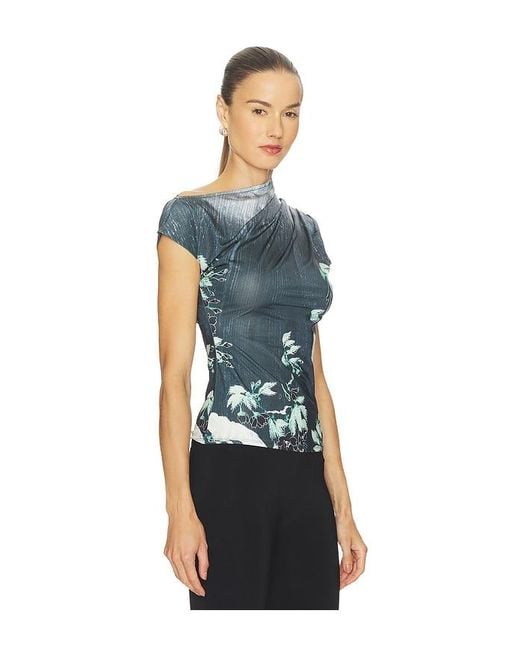 Miaou Blue Bebe Top
