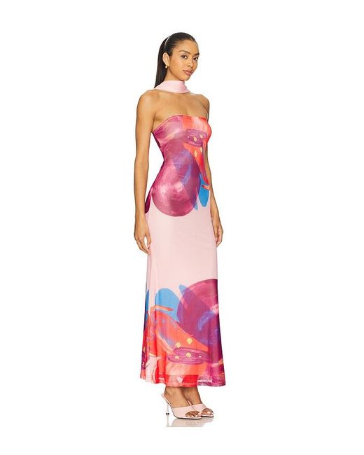 SNDY'S White Antari Maxi Dress