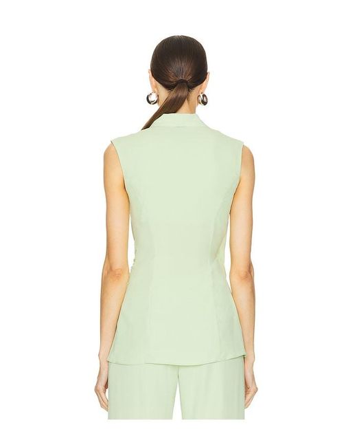 Amanda Uprichard White Vera Top