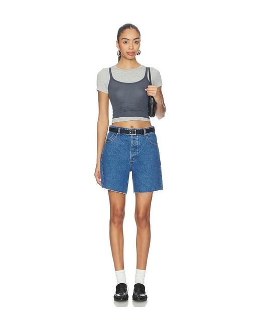 Rolla's Blue 90S Relaxed Short