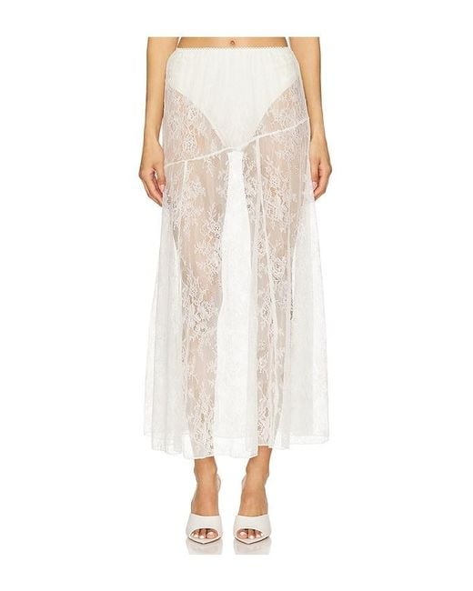 Steve Madden White Veera Skirt