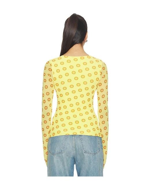 AFRM Blue Ines Top