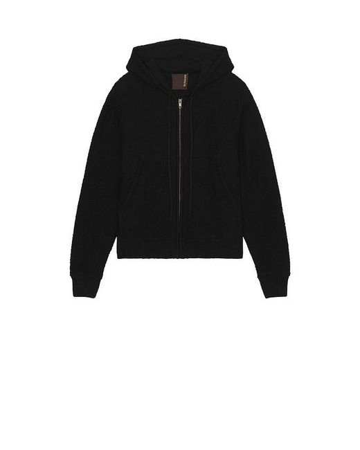Isa Boulder Black Node Zip-Up Jacket for men