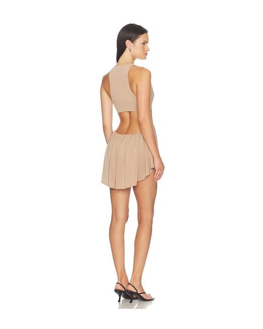 HAELO Natural Cascade Dress