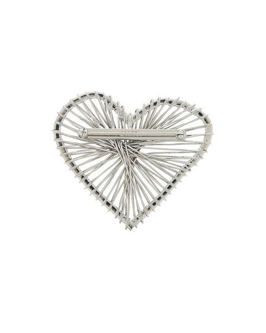 Isabel Marant Eden ブローチ White