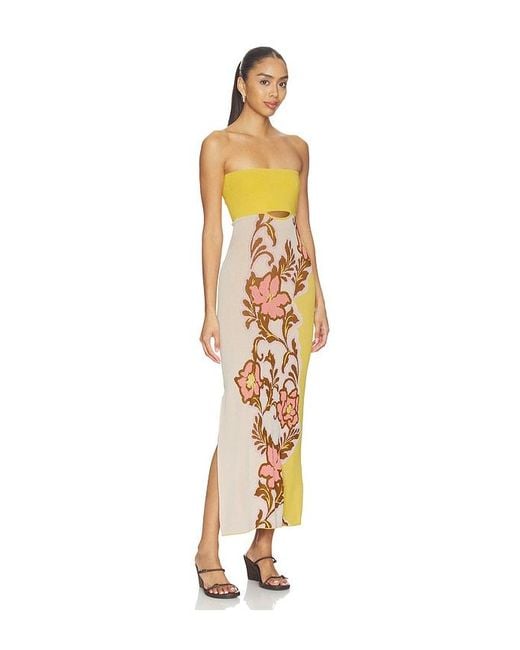 MISA Los Angles Metallic Fletcher Dress