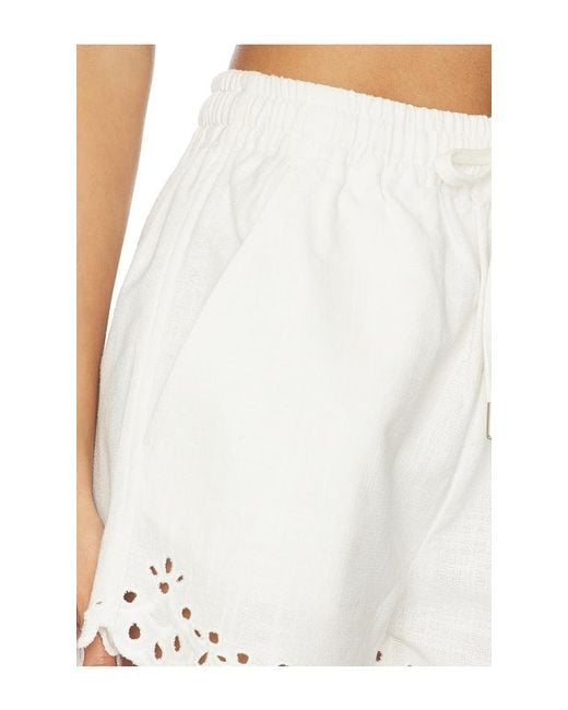 Isabel Marant White Balyme Short