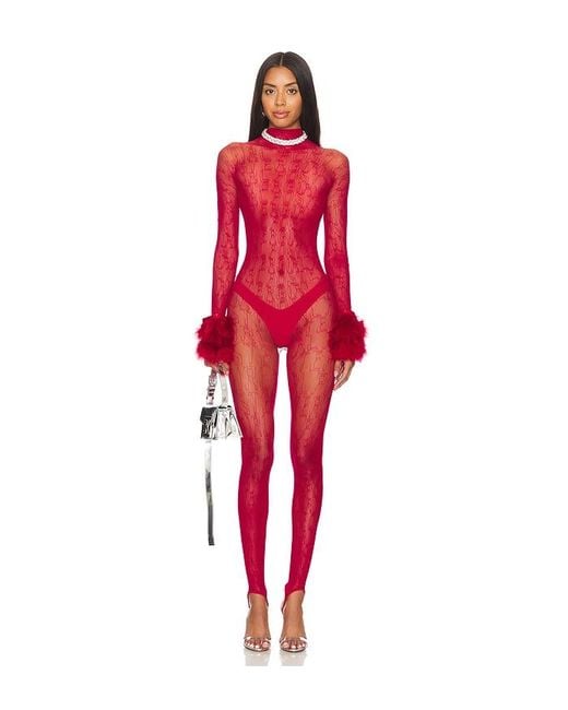 POSTER GIRL Red Trophy Jumpsuit