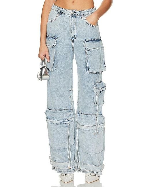Steve Madden Blue Duo Cargo Pant
