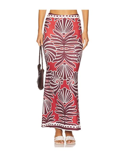 Seven Wonders Red Sienna Maxi Skirt