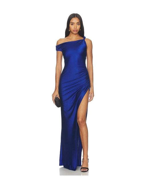 Nbd Blue Shilpa Maxi Dress