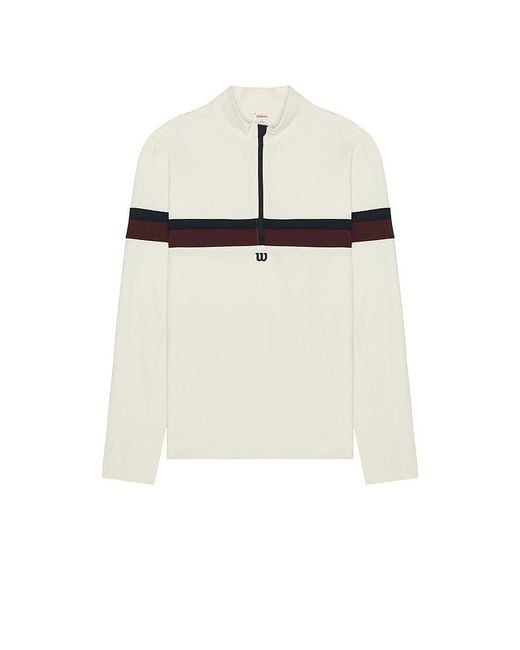 Wilson Sweatjacken Elevate in White für Herren