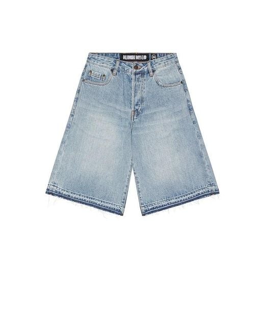 BBCICECREAM Blue Lunar Shorts for men