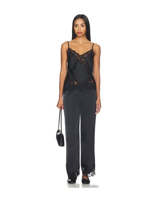 Lovers + Friends Black Marine Pant