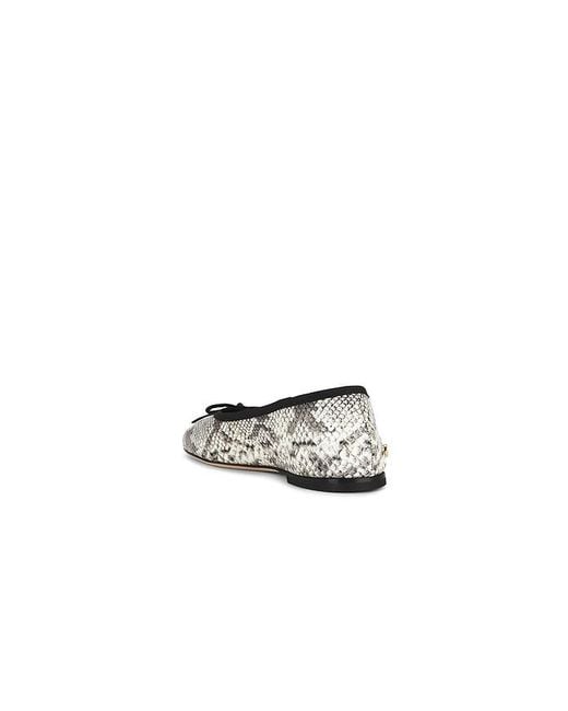 Anine Bing White Jamie Flat