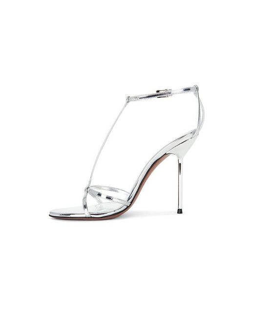 Paris Texas White Lidia T-Strap Sandal