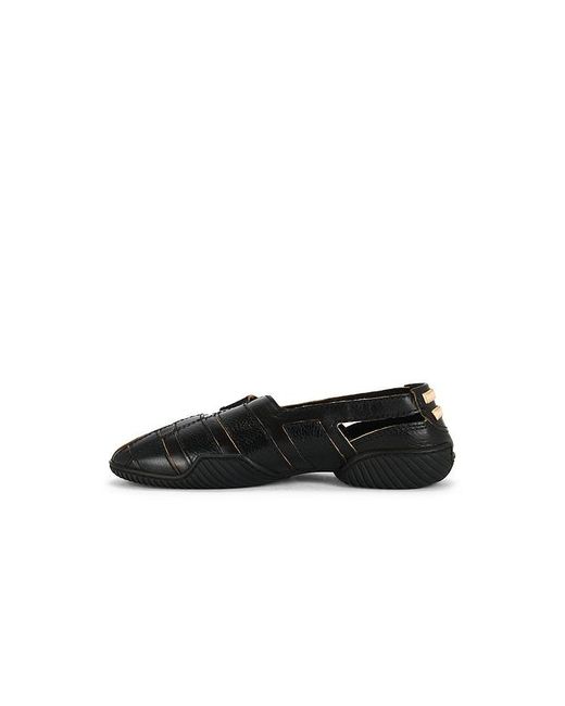 Miista Black Loda Ballerina Flat
