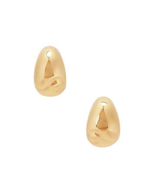 Jenny Bird Metallic Small Nelle Hoops