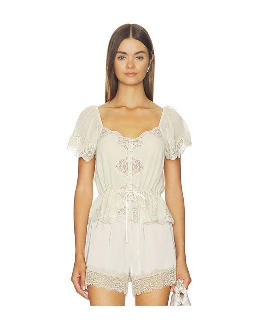 LPA White Grace Top