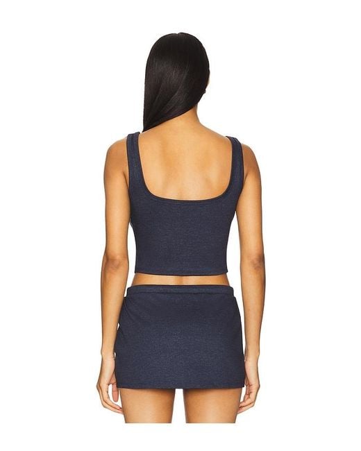 Lovers + Friends Blue Noah Top