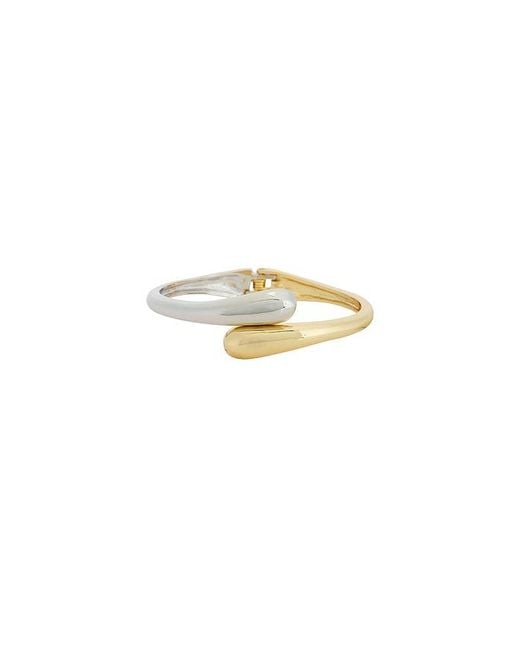 petit moments White Thin Livorno Cuff Bracelet