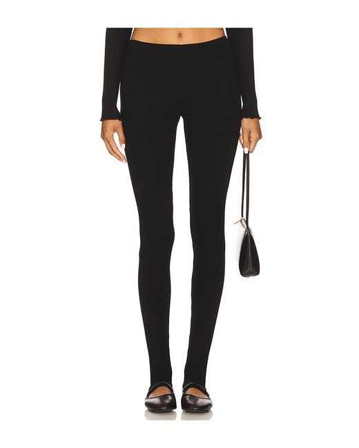 Only Hearts Stirrup Leggings Black