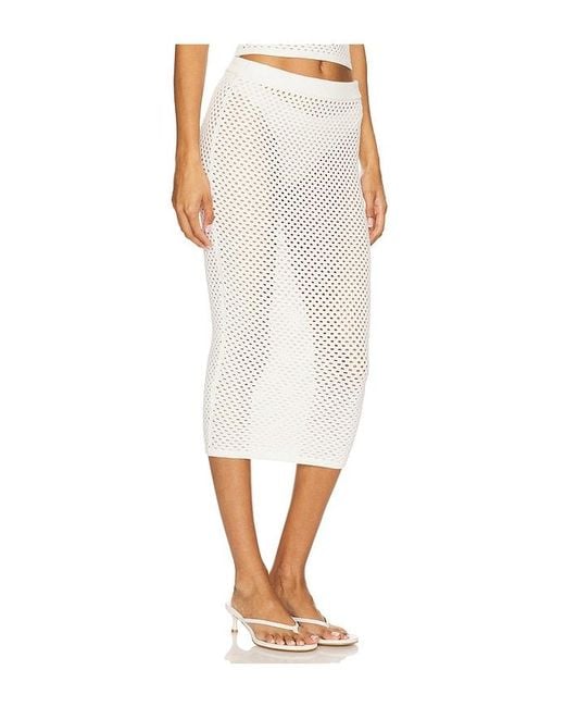 SER.O.YA White Soren Skirt