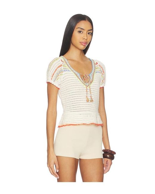 Free People Natural Friendship Pullover