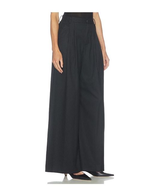 L'Agence Black Shelsy Wide Leg Pant