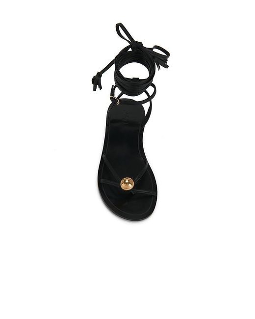 Raye Black Leni Sandal