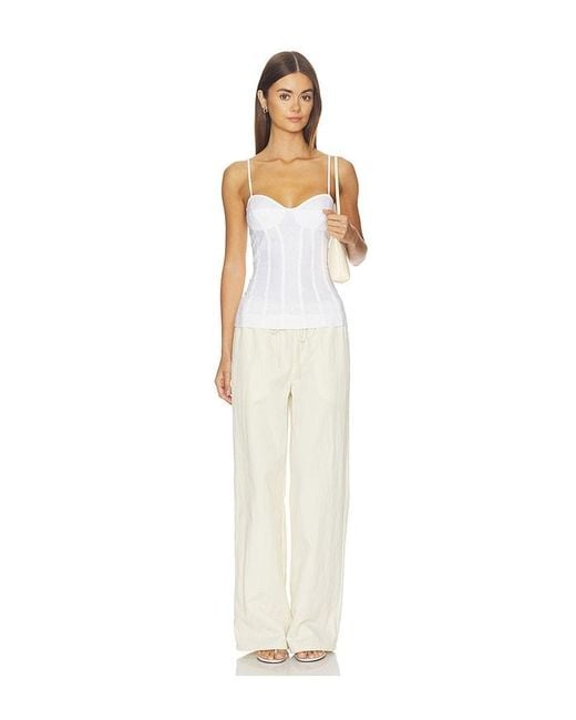 Lovers + Friends White Haven Linen Top