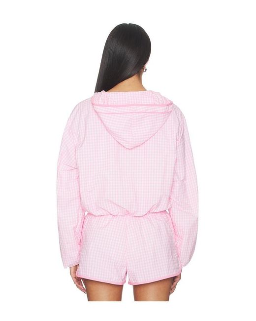 LoveShackFancy Pink Kariana Hoodie
