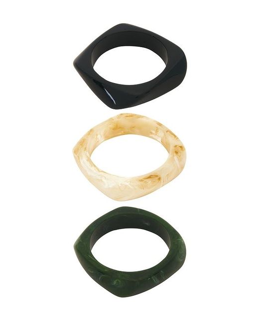 petit moments Black Party Cuff Set Of 3