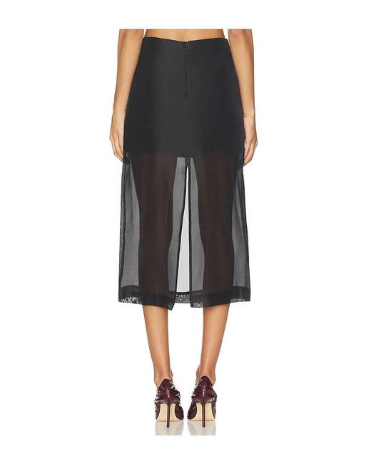 RUE SOPHIE Black Millen Skirt