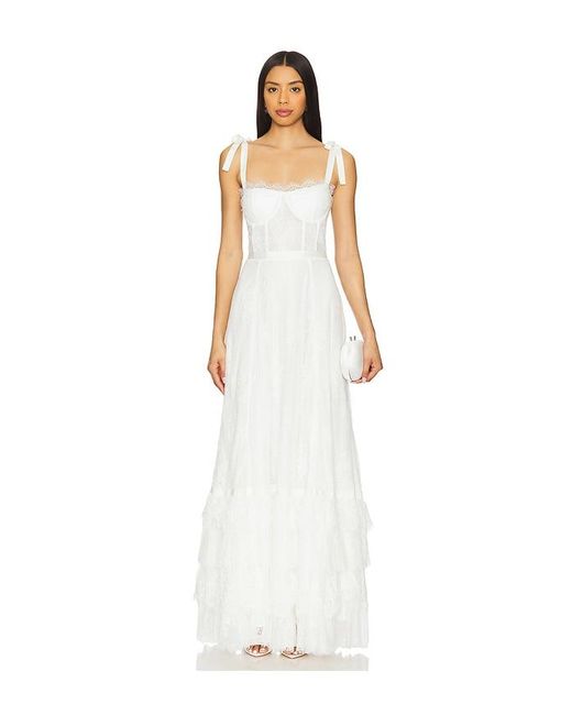 V. Chapman White Harmony Gown