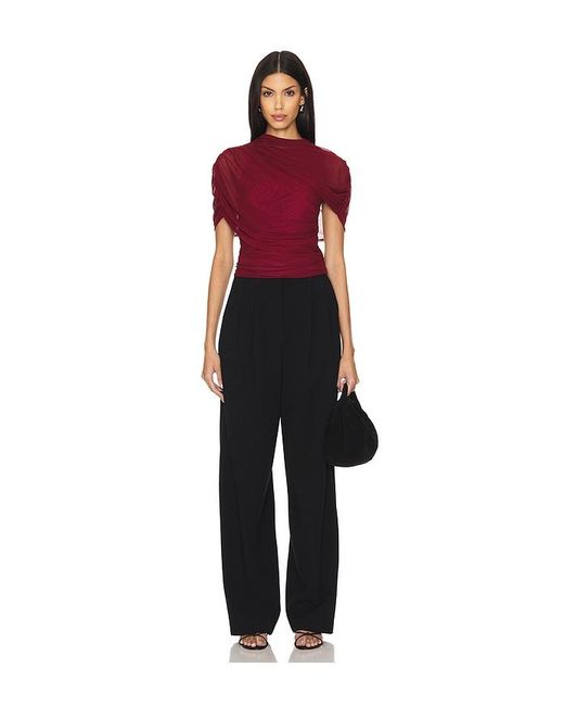 Amanda Uprichard Red X Revolve Evianna Top