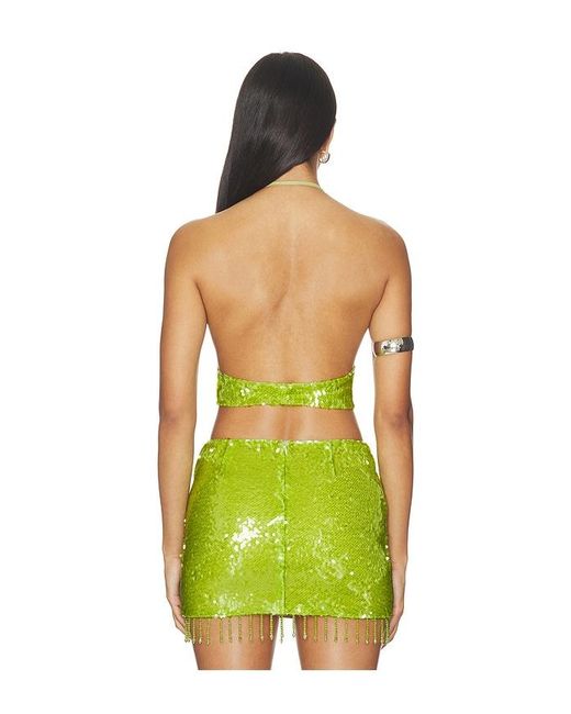 superdown Green Fallon Top