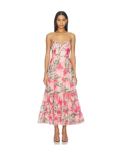 Astr Pink Lianna Dress