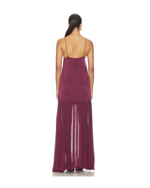 Anine Bing Purple Clementine Dress
