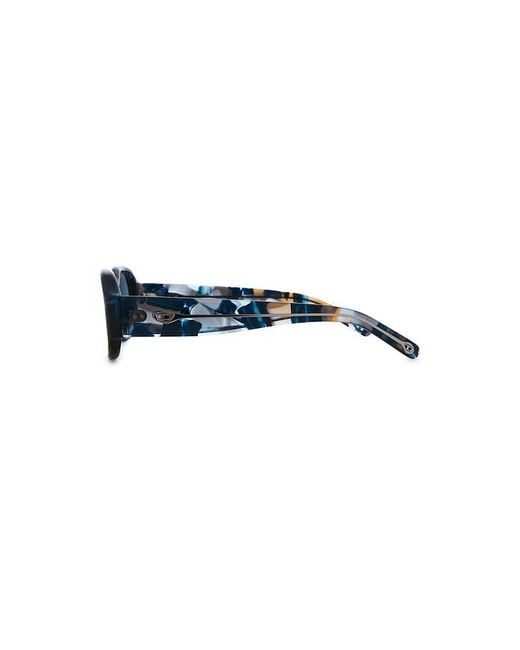 DIESEL Blue Rectangle Sunglasses for men