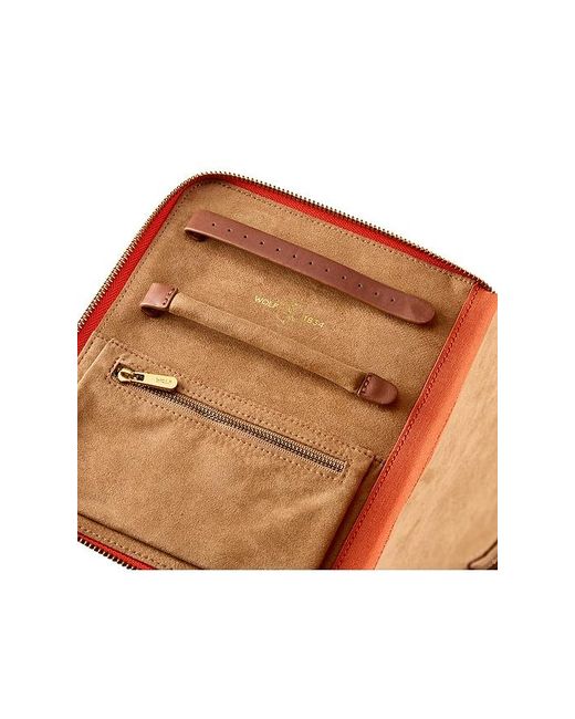 Wolf Orange Ida Travel Jewelry Portfolio